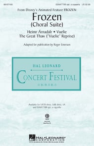 cover Frozen (Choral Suite) SSAATTBB choral sheet music cover